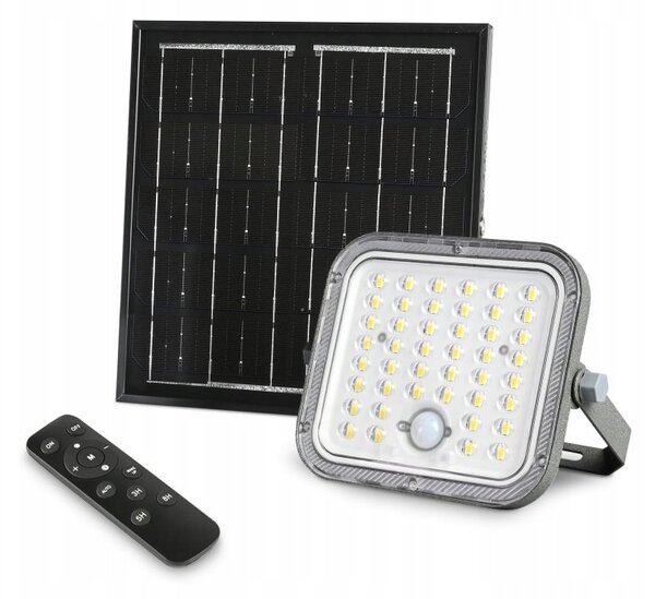 Videx Solární LED reflektor s pohybovým senzorem 1400 lm VL-FSO4-205-S