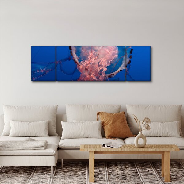 Obraz medůzy (170x50 cm)