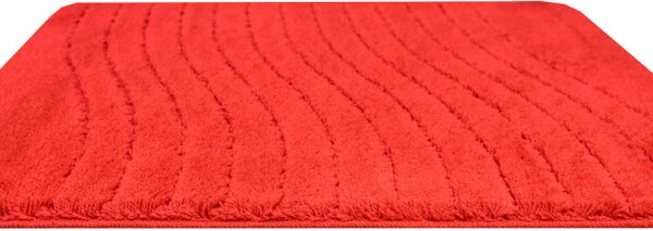 Koupelnový kobereček Sara Red červený Fale
