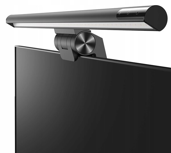 BASEUS ERGONOMICKÁ DOTYKOVÁ NASTAVITELNÁ LED LAMPIČKA NA MONITOR S UCHYCENÍM USB-C