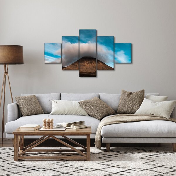 Obraz - Mrak nad vrcholkem (125x70 cm)