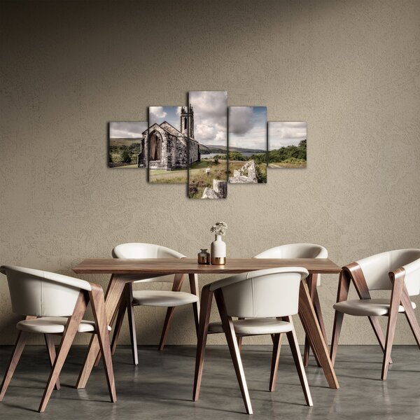 Obraz - Irský kostel (125x70 cm)