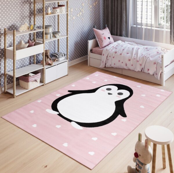 Dětský koberec PINKY DF05A růžový EWL