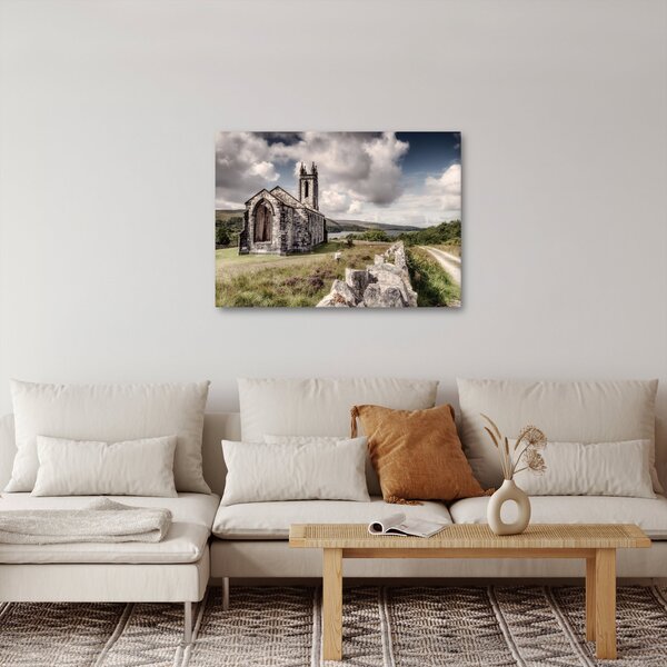 Obraz - Irský kostel (70x50 cm)
