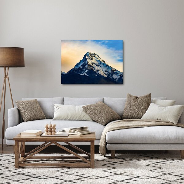 Obraz zasněžených hor, Nepál (70x50 cm)