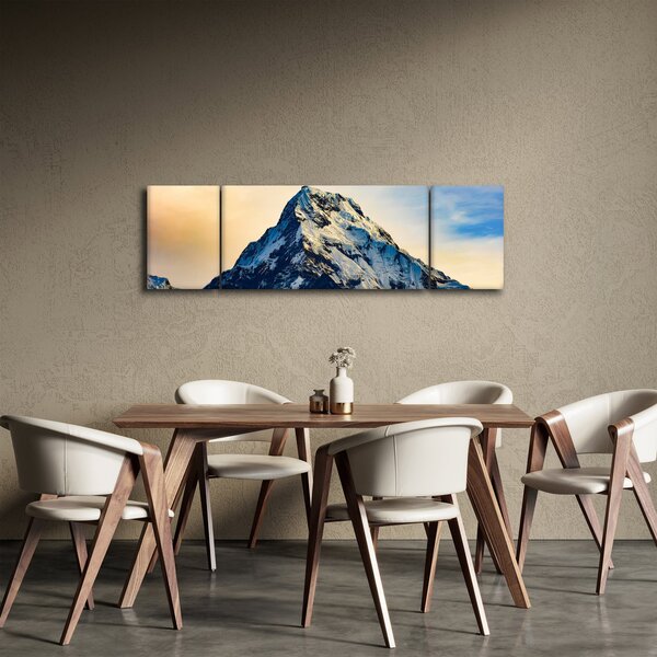 Obraz zasněžených hor, Nepál (170x50 cm)