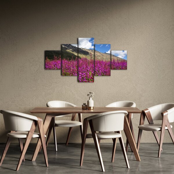 Obraz scénerie horské louky (125x70 cm)