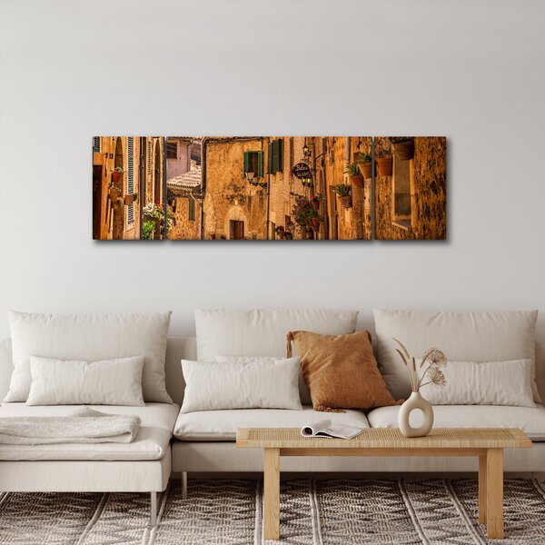 Obraz - Španělská ulice (170x50 cm)