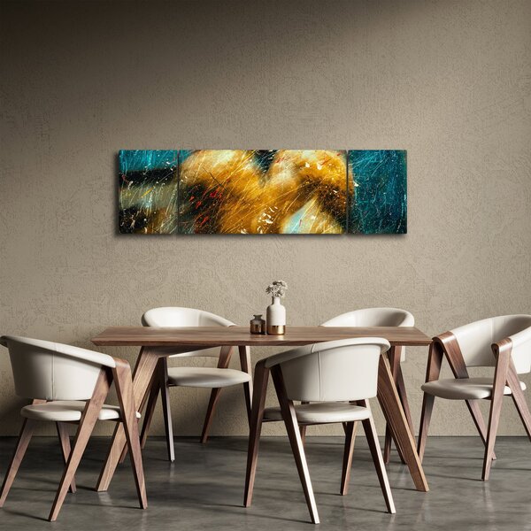 Obraz - Líbající se andělé (170x50 cm)