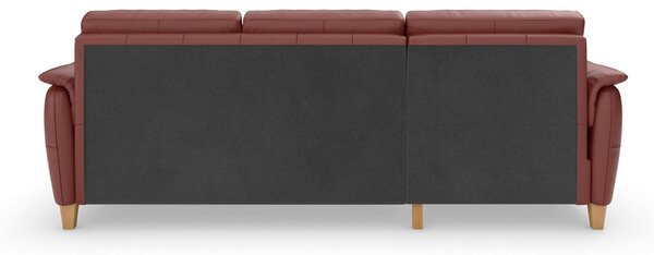 ROHOVÁ SEDAČKA, kůže, červenohnědá Sit & More - Sedací soupravy, Online Only