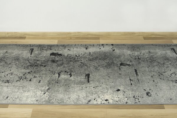 Kobercový ráj Běhoun pogumovaný Marl 19 Beton šedý Šíře: 67 cm