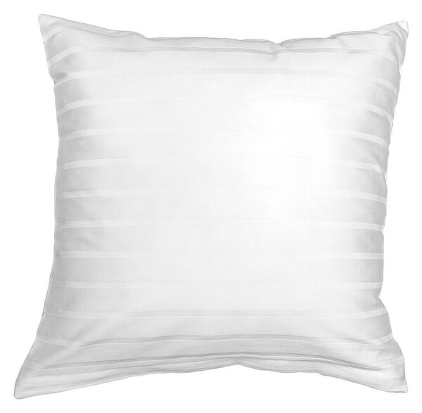 Povlečení atlas grádl Polycotton bílý pruh 140x200, 70x90 cm