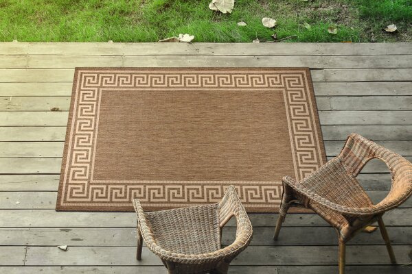 Koberec SIZAL FLOORLUX 20014 coffee / mais