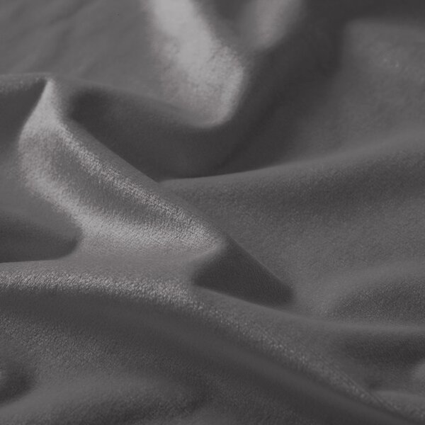 Biante Sametový obdélníkový ubrus Velvet Premium SVP-017 Tmavě šedý 50x100 cm