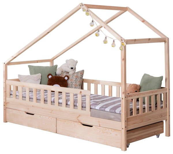 DĚTSKÁ POSTEL SE STŘÍŠKOU 90/200 cm, MID.YOU - Dětské pokoje sestavy, Online Only