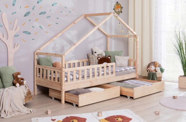 DĚTSKÁ POSTEL SE STŘÍŠKOU 90/200 cm, MID.YOU - Dětské pokoje sestavy, Online Only