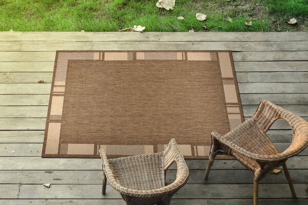 Koberec SIZAL FLOORLUX 20195 coffee / mais