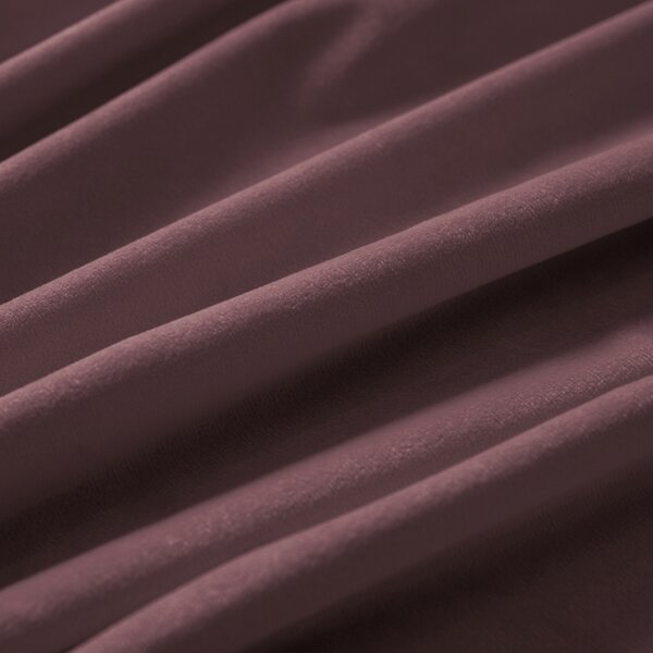 Biante Sametový obdélníkový ubrus Velvet Premium SVP-019 Hnědofialový 50x100 cm