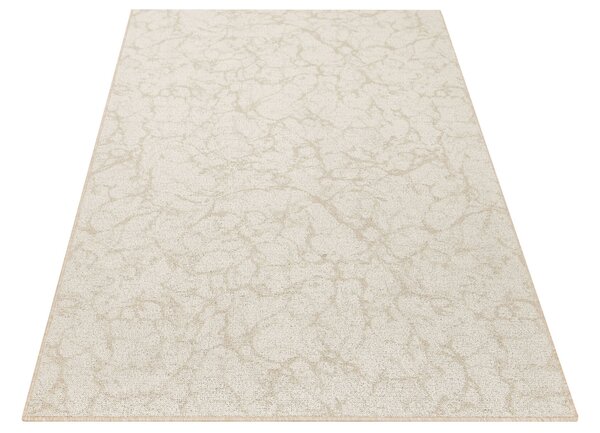 Kobercový ráj Kusový koberec smyčkový Marble 60 béžový krémový Rozměr: 100x150 cm