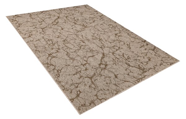 Kobercový ráj Kusový koberec smyčkový Marble 90 hnědý béžový Rozměr: 100x150 cm