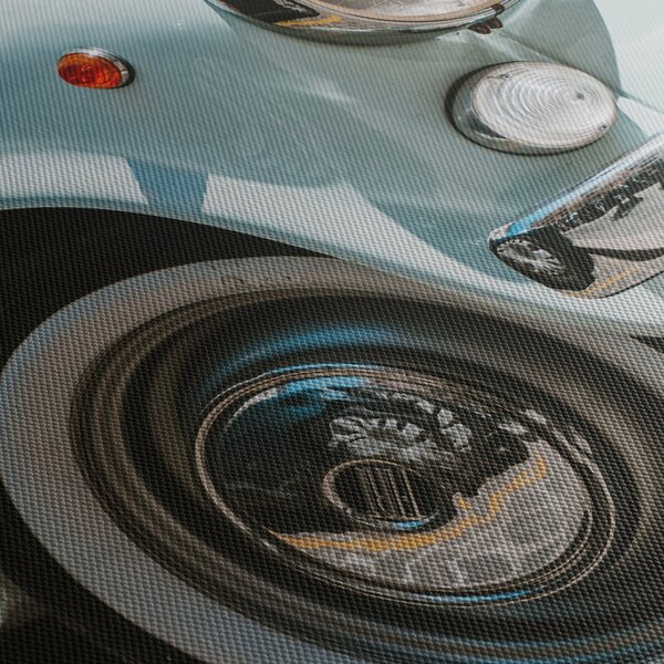 Obraz - Retro auto Fiat (125x70 cm)