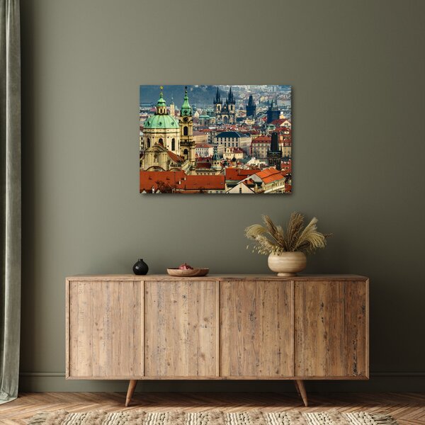 Obraz - Panorama Prahy (70x50 cm)