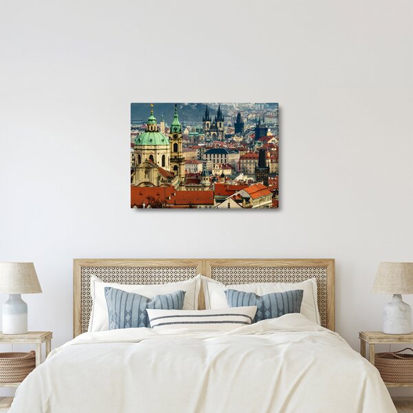 Obraz - Panorama Prahy (70x50 cm)