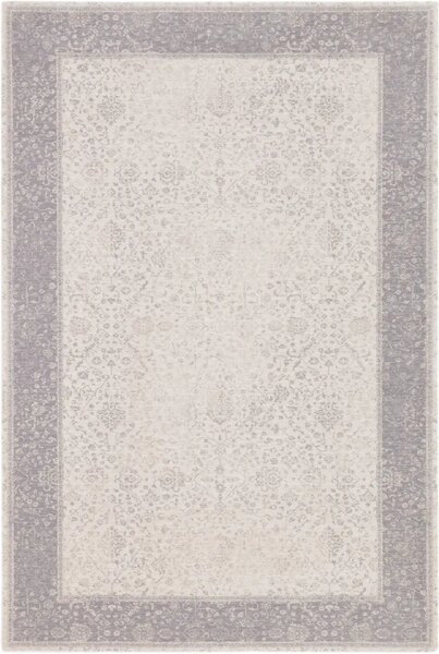 Kusový koberec vlněný Agnella Agnus Claudine Bílý Krémový Rozměr: 160x240 cm