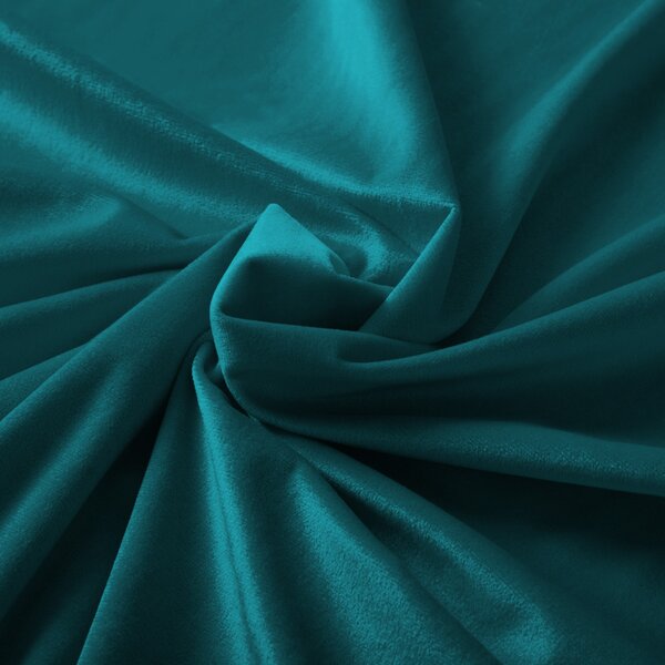 Biante Sametový čtvercový ubrus Velvet Premium SVP-025 Petrolejový 40x40 cm