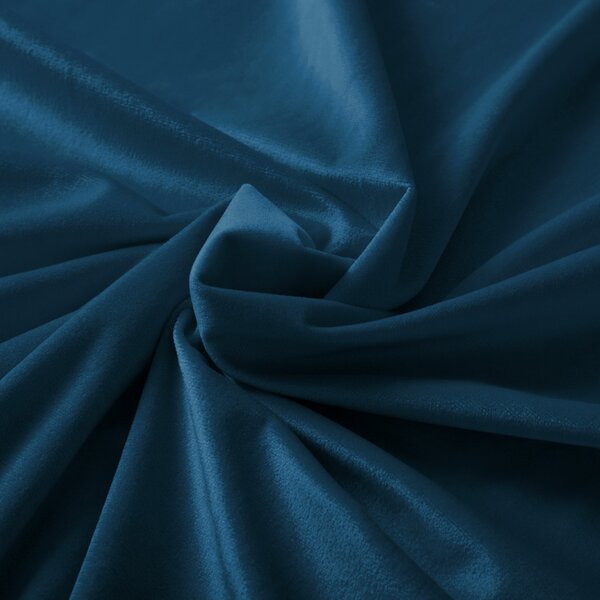 Biante Sametový přehoz/běhoun na postel Velvet Premium SVP-028 Petrolejově modrý 50x180 cm