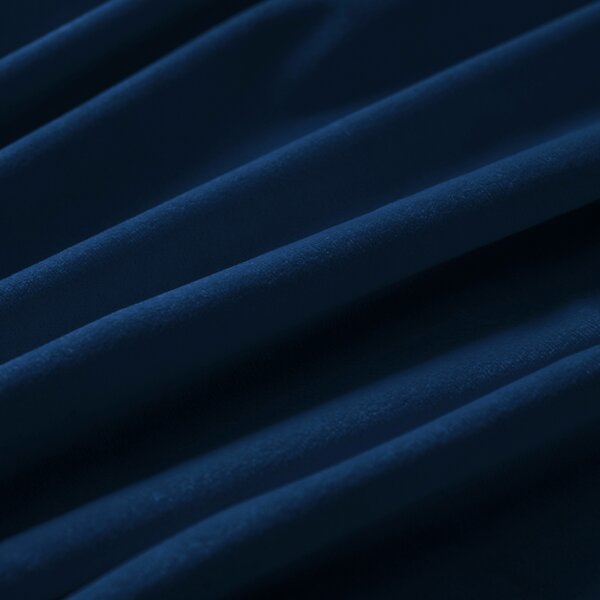 Biante Sametový oválný ubrus Velvet Premium SVP-029 Námořnická modrá 50x100 cm