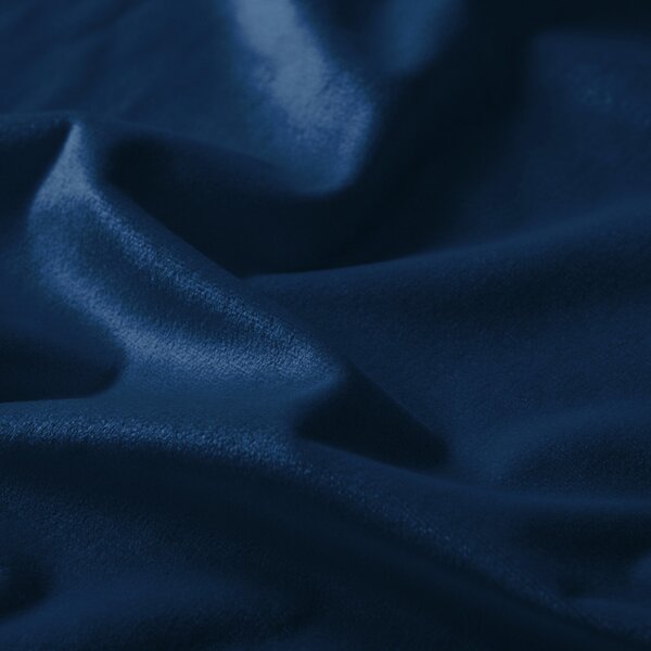 Biante Sametový oválný ubrus Velvet Premium SVP-029 Námořnická modrá 50x100 cm