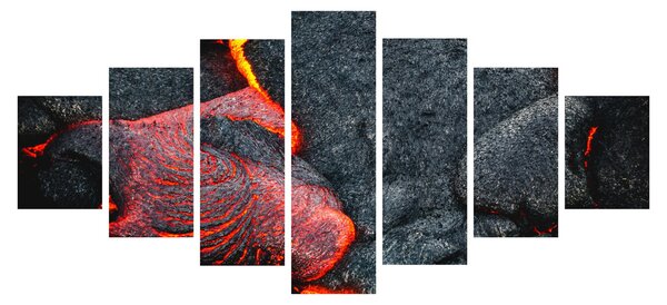 Obraz - Láva (210x100 cm)