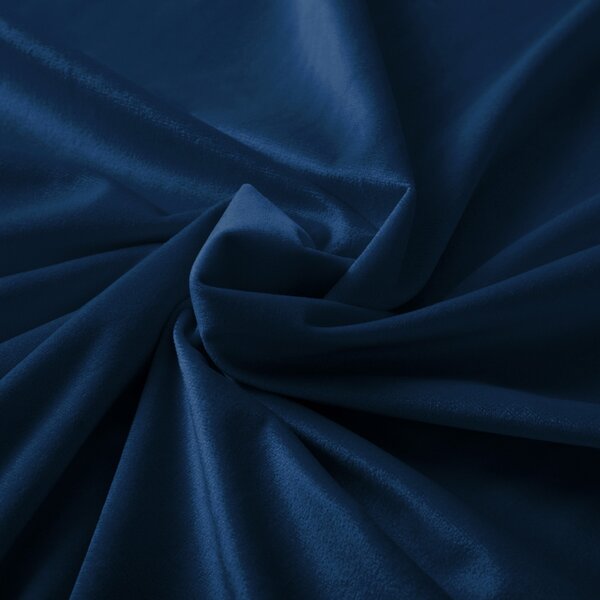 Biante Sametový oválný ubrus Velvet Premium SVP-029 Námořnická modrá 50x100 cm