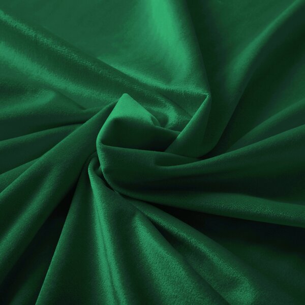 Biante Sametový obdélníkový ubrus Velvet Premium SVP-032 Zelený 100x160 cm