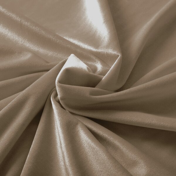 Biante Sametový běhoun na stůl Velvet Premium SVP-034 Kávově hnědý 35x120 cm