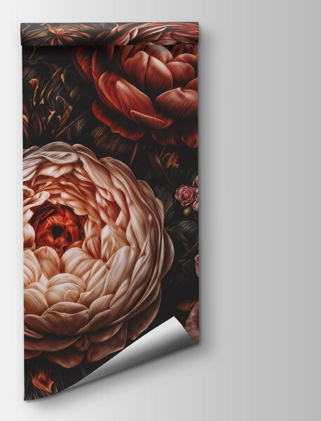 Fototapeta Zářivá zahrada plná rozkvetlých květin, Květinové fototapety, Populární fototapety, t00930 - Tapeko.co.cz