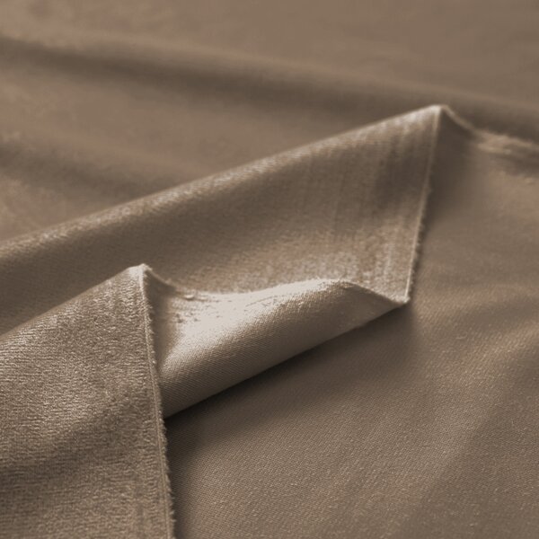 Biante Sametový závěs Velvet Premium SVP-034 Kávově hnědý - šířka 135 cm 135x140 cm