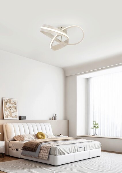STROPNÍ LED SVÍTIDLO, 52/22 cm Novel - Stropní svítidla