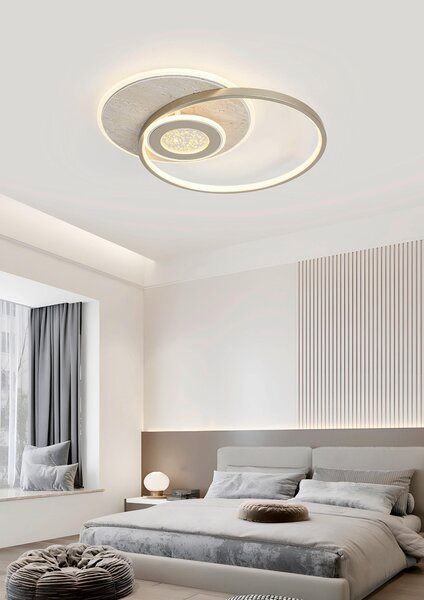 STROPNÍ LED SVÍTIDLO, 54,5/43/8 cm Novel - Stropní svítidla