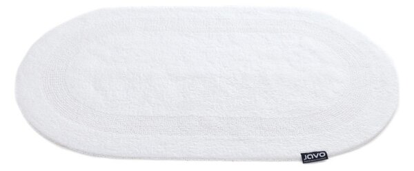 Koupelnový kobereček Javo Cotton bílý ovál