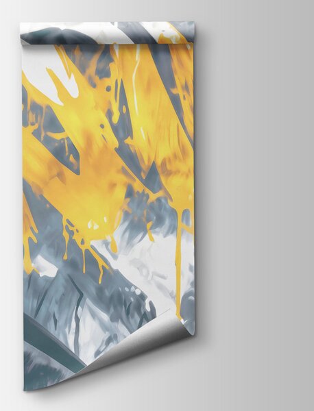 Fototapeta Člověk s graffiti na obličeji, Fototapeta s panoramatem města, Populární fototapety, t00932 - Tapeko.co.cz