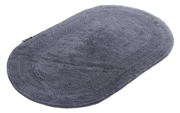 Koupelnový kobereček Javo Cotton antracitová ovál