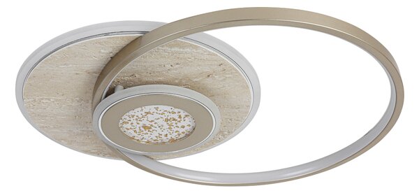 STROPNÍ LED SVÍTIDLO, 54,5/43/8 cm Novel - Stropní svítidla