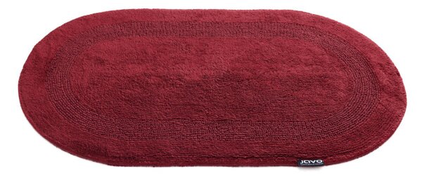 Koupelnový kobereček Javo Cotton bordó ovál