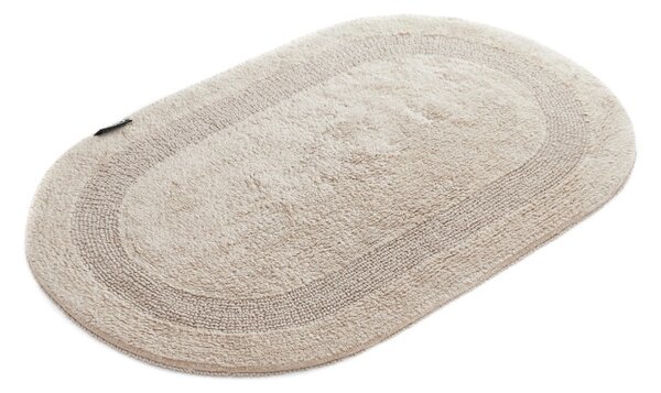 Koupelnový kobereček Javo Cotton béžový ovál