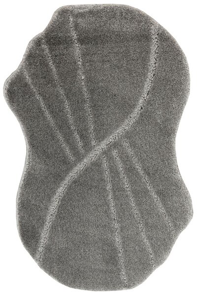 Koupelnový kobereček Shell, šedý