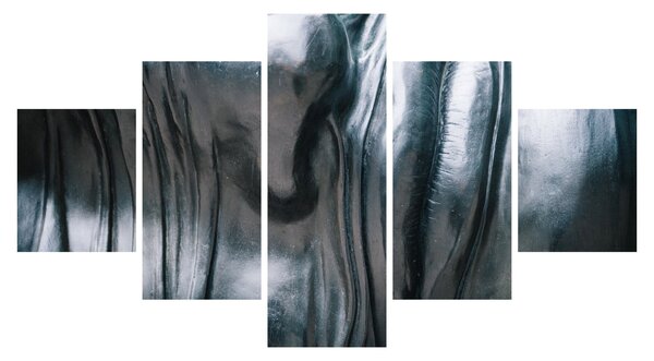Obraz - Obličej z oceli (125x70 cm)