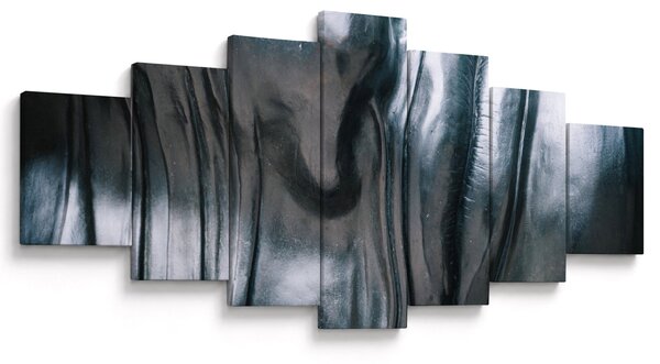 Obraz - Obličej z oceli (210x100 cm)