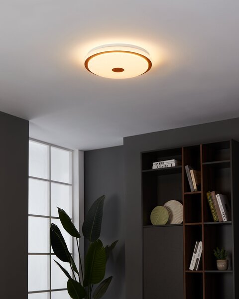 EGLO Smart stropní LED svítidlo Lanciano 1, 3000-5000K Průměr: Ø 48 cm